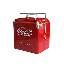 13L Retro Portable Cooler Box