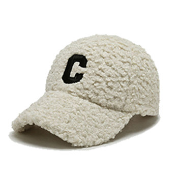 Fleece Baseball Cap with embroidery logo