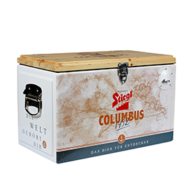 20L Cooler with wooden lid