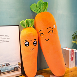 Carrot Stuffed Toy Vegetable Plush Toy